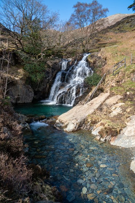 5 of the best waterfalls in Snowdonia National Park — Oh What A Knight Secret Waterfall, Wales Snowdonia, Wild Swimming, Visit Wales, Snowdonia National Park, Uk History, Brecon Beacons, Sailing Trips, Small Waterfall