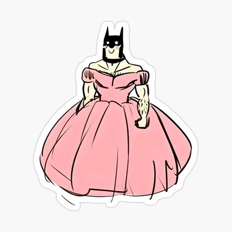 Get my art printed on awesome products. Support me at Redbubble #RBandME: https://www.redbubble.com/i/sticker/Gym-rat-girl-batman-batwoman-funny-design-for-a-unique-classic-t-shirt-by-puurfectcat/165245571.JCQM3?asc=u Macaroons Christmas, Pink Batman, Batman Face, Batman Stickers, Rat Girl, Gym Funny, Painted Clothes Diy, Clothes Diy, Painted Clothes