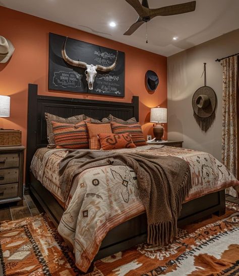 Modern Outdoor Seating Area, Modern Outdoor Seating, Western Bedrooms, Cowgirl Room, Country Bedroom Decor, Western Bedroom Decor, Western Rooms, Western Bedroom, Outdoor Seating Area