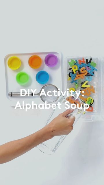 Alphabet Magnets, Pattern Recognition, Alphabet Practice, Visual Memory, Diy Toddler, Diy Activities, Phonemic Awareness, Math Concepts, Sensory Play