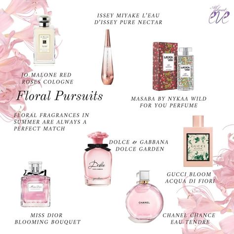 Flowers That Smell Good, Soft Floral Perfume, Floral Scent Combo, How To Smell Floral, How To Smell Like Flowers, How To Smell Like Roses, Smell Like Flowers, Fragrance Combos, Bloomed Flower