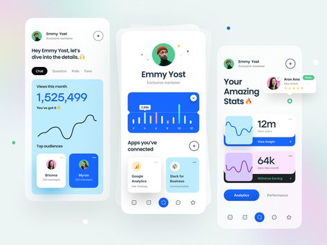 Mobile Dashboard Ui, To Do App, Dashboard App, Dashboard Mobile, Ui Design Mobile, Analytics Dashboard, Mobile App Design Inspiration, Dashboard Ui, Mobile Ui Design