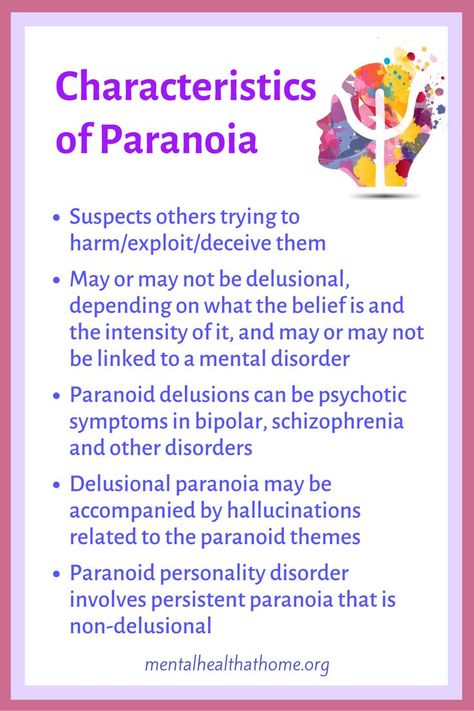 Paranoid Personality, Paranoid Personality Disorder, Psychiatric Medications, Psychology Disorders, Health Psychology, Clinical Psychology, Therapy Worksheets, Mental Disorders, Behavioral Health