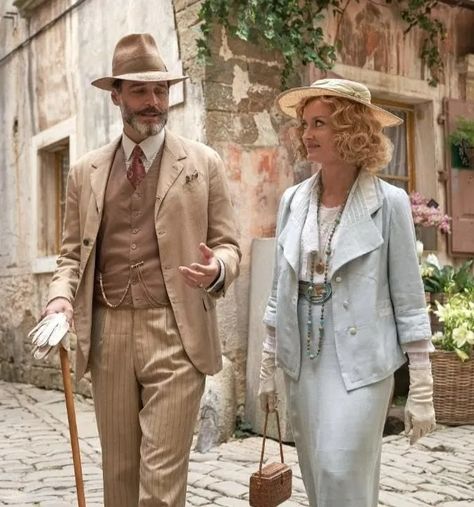 Hotel Portofino (2022-) – Frock Flicks Express Portofino Shirt Outfit, Portofino Hotel, Hotel Portofino, Hotel Negresco Nice, Belmond Splendido Portofino, Hotel Portofino Tv Show, 1920s Costume, Julie Delpy, 1920s Outfits