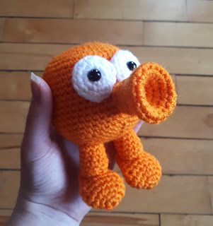 Yellow Amigurumi Free Pattern, Mass Extinction, Crochet Toys Free, Crochet Monsters, Yellow Dog, Quick Crochet Patterns, Crochet Animals Free Patterns, Kawaii Crochet, Beginner Crochet Projects