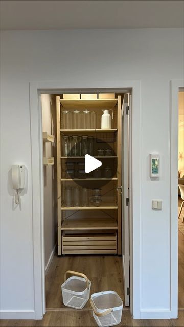 IKEA UK on Instagram: "Pantry goals✨" Ikea Bror Pantry, Ikea Hejne Pantry, Ikea Pantry Hack, Pantry Ikea, Ikea Kitchen Pantry, Pantry Hacks, Pantry Goals, Ikea Pantry, Ikea Uk