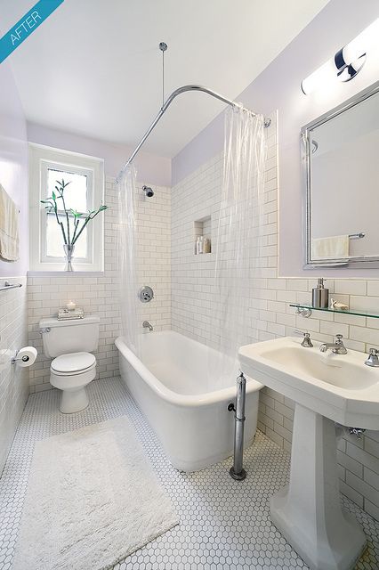 Penthouse apartment bathroom