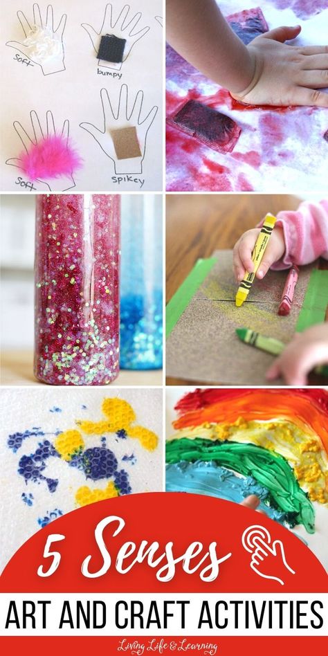 Senses Art Activities Preschool, 5 Senses Crafts For Infants, 5 Senses Toddler Crafts, 5 Senses Arts And Crafts For Toddlers, My 5 Senses Crafts For Toddlers, My Senses Activities For Toddlers, Taste Craft For Preschool, 5 Senses Activities For Infants, Five Senses Toddler Crafts