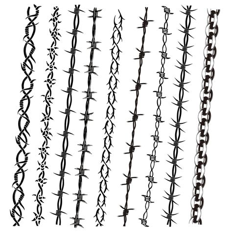 Fake Barbed Wire Tattoo for Men Women, Black Barb Wire Temporary Tattoos Pamela Anderson Costume Fake Arm Tattoo Stickers,9-Sheet Barb Tattoo Wire, Post Malone Barbed Wire Tattoo, Flower And Barbed Wire Tattoo, Collarbone Tattoo Barbed Wire, Barbed Wire Tattoo Sleeve, Barbed Wire Tattoo Stencil, Barbwire Spine Tattoo, Thigh Barb Wire Tattoo, Barbed Wire Bracelet Tattoo