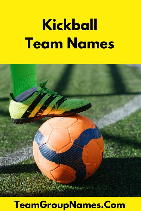 Kickball Team Names Soccer Captions For Instagram, Kickball Rules, Soccer Captions, Kickball Team Names, Kickball Tournament, Instagram Post Captions, Caption For Boys, Captions For Instagram Posts, Soccer Tournament