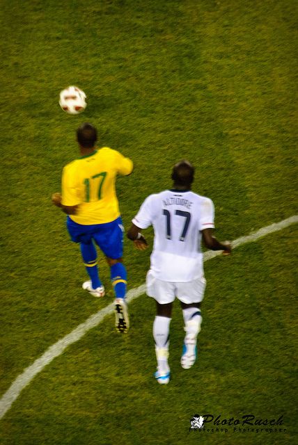 USA and Brazil Soccer Players Number 17 by PhotoRusch, via Flickr Soccer Number, Brazil Soccer, Football Pics, Favorite Number, Football Pictures, Lucky Number, Best Graphics, All Team, Funny Games