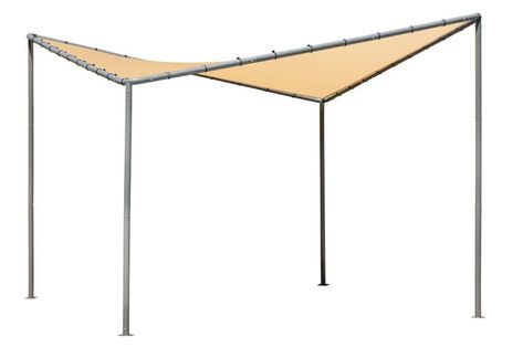 ShelterLogic Del Ray 10 Ft. W x 10 Ft. D Metal Patio Gazebo | Wayfair Grill Gazebo, Gazebo Canopy, Bungee Cords, Gazebo Pergola, Canopy Cover, Patio Gazebo, Canopy Outdoor, Shed Storage, Outdoor Entertaining