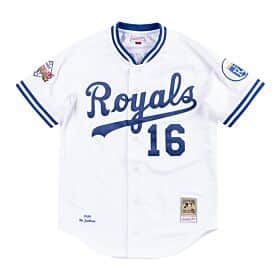 Kansas City Royals Throwback Apparel & Jerseys | Mitchell & Ness Nostalgia Co. Kansas City Royals Jersey, Baseball Clothes, Jackson White, Baseball Shirt Designs, Custom Sportswear, Sport Jersey, Bo Jackson, Tee Shirt Fashion, Baseball Outfit