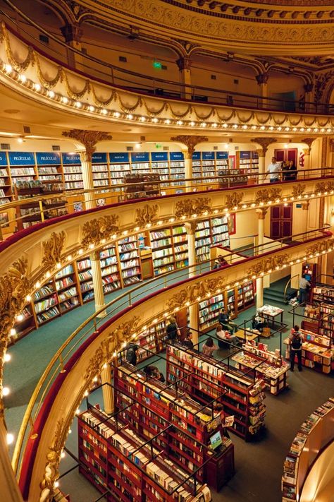 The most brilliant bookshops in the world | Financial Times Ateneo Grand Splendid, El Ateneo, Buenos Aires Travel, Paperback Writer, Financial Times, Book Shelf, Long Live, Travel Book, Study Abroad