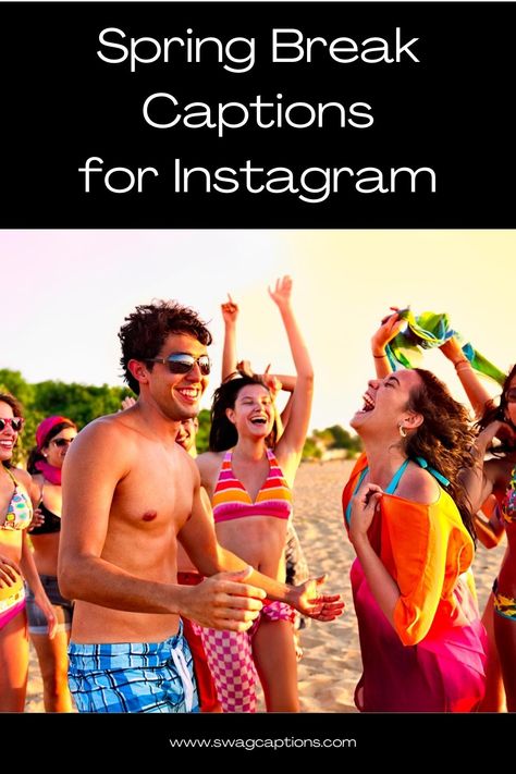 Celebrate your Spring Break with the perfect captions for your Instagram posts! From sunny beach days to exciting adventures, these captivating captions will capture the spirit of your Spring Break. Share your fun-filled moments, beach vibes, and unforgettable memories with these Spring Break-inspired captions that will make your followers wish they were right there with you. #SpringBreakAdventures #BeachVibes #SunshineAndSmiles #FunInTheSun #SpringBreakMemories #VacationMode #AdventureTime Spring Break Captions, Beach Instagram Captions, Spring Break Pictures, Beach Captions, Caption For Girls, Spring Break Vacations, Perfect Captions, Spring Breakers, Vacation Mood