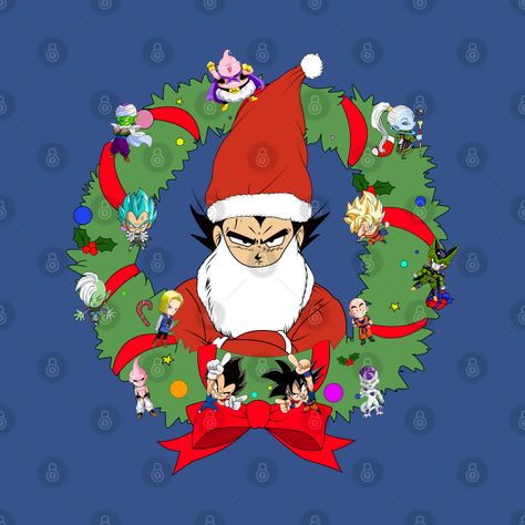 Not Merry Dragon Xmas - Dragon Ball - T-Shirt | TeePublic Cricut Dragon Ball Z, Dragon Ball Z Christmas Tree, Dragon Ball Z Christmas, Dragon Ball Christmas, Mickeys Christmas Party, Ideas Navidad, Football Images, Xmas Tees, Mickey Christmas