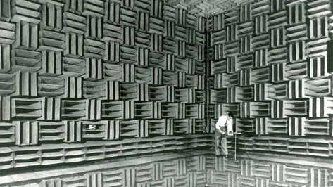 Anechoic Chamber, Bell Labs, Science Images, Acoustic Foam, Quiet Room, Guinness Book, World Records, Branding, Quick Saves