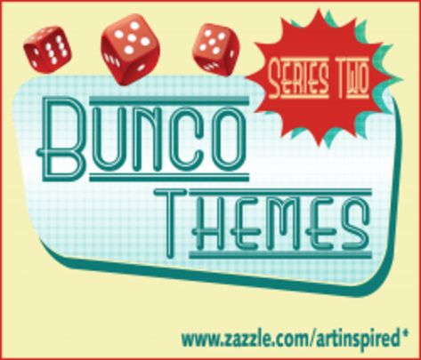 Bunko Themes, Bunco Party Themes, Bunco Prizes, Bunco Gifts, Bunco Ideas, Bunco Themes, Funny Games For Groups, White Trash Party, Bunco Game