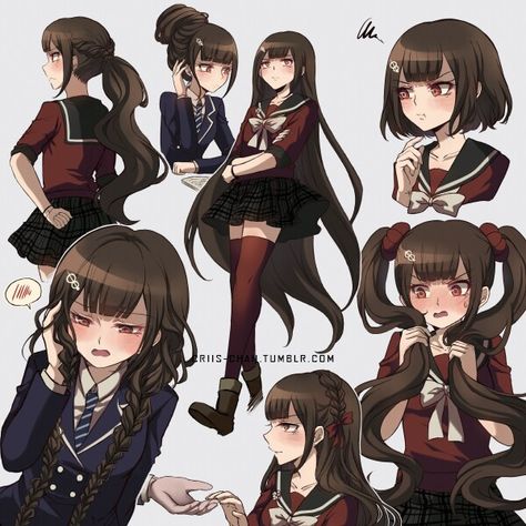 Maki Harukawa Maki Harukawa Fanart, Twin Ponytails, Maki Harukawa, Danganronpa Fanart, New Danganronpa V3, Danganronpa 1, Super Danganronpa, Danganronpa Memes, Danganronpa 3