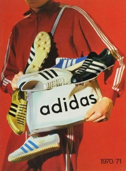 Cracking image of a 1970/71 adidas brochure Adidas Superstar Vintage, Iklan Vintage, Adidas Poster, Adidas Ad, Adidas Art, Adidas Busenitz, Football Casuals, Adidas Retro, Retro Sport