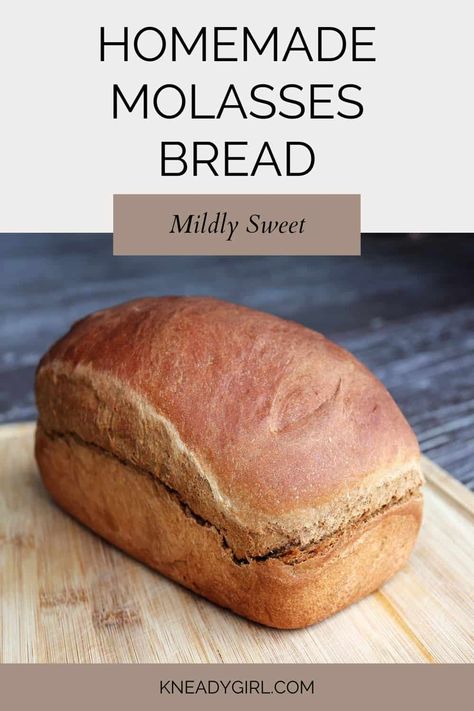 Molasses Bread Sweet, Molasses Bread Machine Recipes, Dark Bread Recipes, Brown Bread Recipes Easy, Molasses Buns, Molasses Bread Recipe, Amish Bread Recipes, Country Bakery, England Recipes