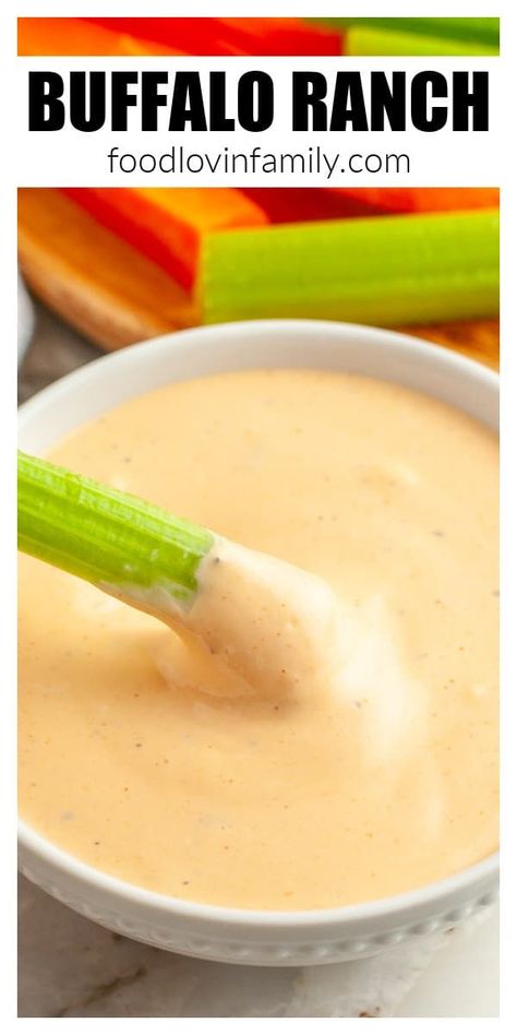 Buffalo ranch sauce makes a great dipping sauce, spread or dressing. This easy recipe is full of flavor and can be made in minutes. Taco Bell Cheese Sauce, Wingstop Lemon Pepper Wings, Buffalo Ranch Sauce, Buffalo Ranch Dip, Crockpot Chicken And Noodles, Homemaking Skills, Ranch Dipping Sauce, Ranch Sauce, Simple Snacks