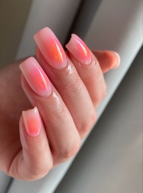 Aura dip powder nails @RevelNailHQ #dipnails #dippowder #auranails #aura #aestheticnails #nailinspo #summernails #summer #ombrenails #prettynails #trendynails2023 #nails2023 Nails Aura, Aura Nails, Dip Powder Nails, Dip Powder, Powder Nails, Dip, Aura, Instagram Photos, Photo And Video