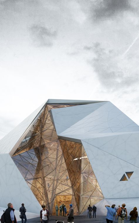 Gallery of New Wave Architecture Designs Rock Gym for Polur - 4 Climbing Hall, Wave Architecture, Architecture Origami, Architecture Cool, Origami Architecture, Geometric Architecture, Baroque Architecture, Amazing Buildings, Design Hotel