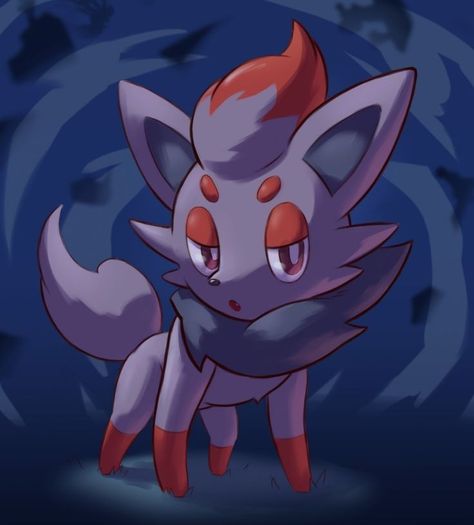 Zorua Pokemon, Pokemon Pins, Pokemon Stuff, Pokemon Funny, Pokemon Fan Art, Cute Pokemon, Pokemon Art, Nintendo, Pokemon