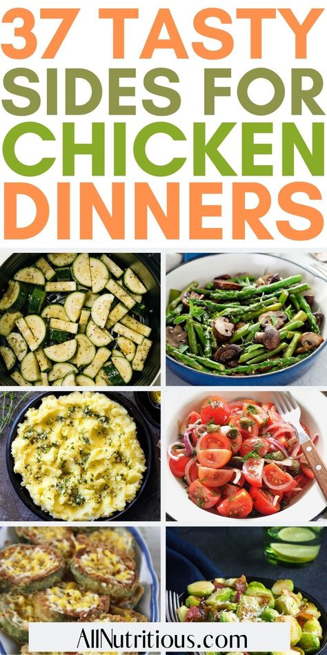 If you want to change up your regular chicken sides you need to see these incredibly delicious chicken side dish ideas. These yummy chicken side dish recipes are perfect for everyone to enjoy more delicious sides with your chicken. Easy Side For Chicken, Healthy Sides Dishes For Chicken, Chicken Sides Dishes Healthy, Easy Sides With Chicken, Chicken With Sides Dinners, Side Dish With Baked Chicken, Chicken Recipes With Sides, Healthy Side Dishes With Chicken, Sides Dishes With Chicken