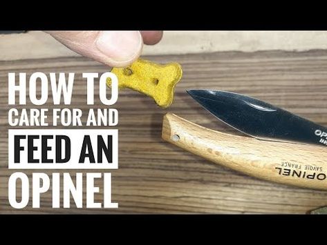 (1) 5 Tips To Get The Most From Your Opinel Knife - YouTube Opinel Mods, Opinel Sheath, Opinel Knife, Outdoor Clothing, Pocket Knives, Outdoor Outfit, You Can Do