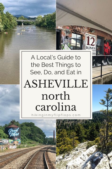 Plan a trip to Asheville NC with the best things to see, do and eat - all recommended by a local. Create your perfect Asheville NC itinerary, whether you stay for a day or a week. #Asheville #NorthCarolina Ashville North Carolina, Things To Do In Asheville, North Carolina Vacations, North Carolina Travel, Usa Travel Guide, Half Moon Bay, Asheville North Carolina, Appalachian Mountains, All I Ever Wanted