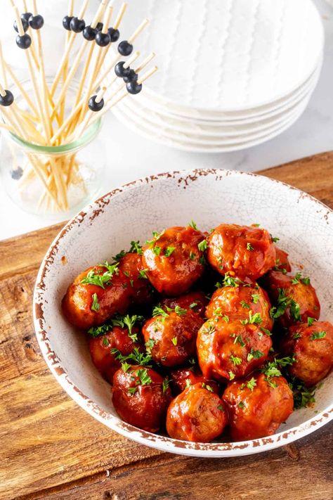 Keto Turkey Meatballs - Air Fryer or Baked - Kicking Carbs Keto Turkey Recipes, Turkey Meatballs Recipes, Keto Turkey Meatballs, Bbq Turkey Meatballs, Pasta With Eggplant, Turkey Meatballs Crockpot, Meatballs Keto, Keto Turkey, Turkey Meatballs Healthy