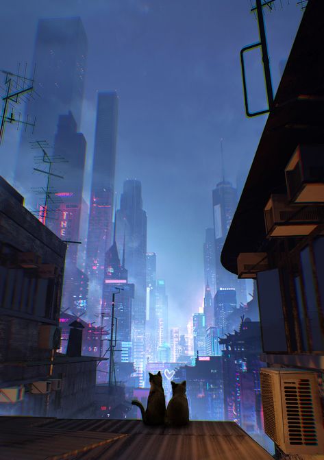 New York Iphone Wallpaper, Stray Game, Dystopian Aesthetic, Its My Life, Cats In Love, Cat City, Sketch Poses, Astronaut Space, Dark City