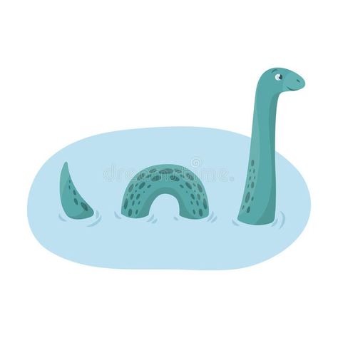 Loch Ness monster icon in cartoon style isolated on white background. Scotland country symbol. royalty free illustration Art Assignments, Jr Art, Monster Illustration, Loch Ness Monster, Loch Ness, Usa Map, Symbol Design, Sea Monsters, Mythological Creatures