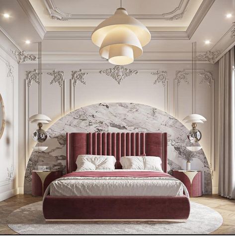 bedroom interior design inspiration Neo Classical Interiors Bedroom, Royal Luxury Bedroom Design, Neo Classical Bedroom, Neo Classical Interiors, Classic Interior Design Luxury, Luxury Bedroom Interior Design, Classic Bedroom Design, Luxury Bedroom Interior, Luxury Bedroom Sets