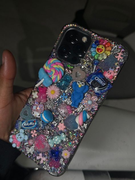 Customise Kawaii Junk Charm Phone Case. #phonecase #cute #phoneaccessories #iphonecase #samsungcase #phonecaseaddict. https://www.etsy.com/shop/giftyou4design/?e Custom Phone Cases Ideas, Phone Case Charms, Bling Phone Cases Diy, Bedazzled Phone Case, Junk Case, Personalised Phone Case, Ipad Essentials, Matching Phone Cases, Creative Iphone Case