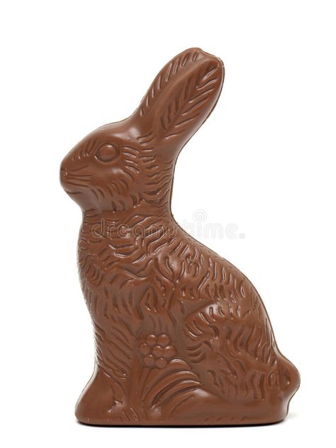 Easter chocolate bunny. On white background , #Affiliate, #chocolate, #Easter, #bunny, #background, #white #ad Chocolate Rabbit, Treat Basket, Chocolate Easter Bunny, About Easter, Easter Season, Chocolate Bunny, No Matter What Happens, White Background Photo, Easter Candy