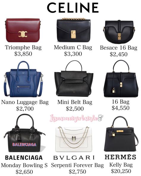 BLACKPINK's Lisa's Handbag Collection Is Massive And The Prices Will Make Your Jaw Drop - Koreaboo Tas Celine, Lisa Style, Handbags Australia, High End Handbags, Mode Ulzzang, Lisa S, Luxury Bags Collection, Guess Handbags, Elegante Casual