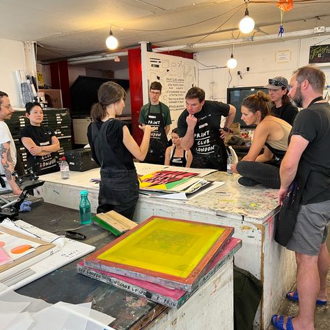 February dates are now online for all our workshops, we host a variety of workshops within our hackney studios from Beginners to CMYK, there is something for everyone of all abilities! #printclublondon #workshop #studio #screenprinting #screenprintingworkshop #londonstudios #hackneystudios #hackney #daysout #londondaysout #londondays #art #gallery #artiststudios #artiststudio #thingstodoinlondon #beginnersworkshop #dateideas #daysoutinlondon Screen Printing Workshop, Screenprinting Workshop, Printing Workshop, Days Out In London, Workshop Studio, London Clubs, Things To Do In London, London Print, Screenprinting