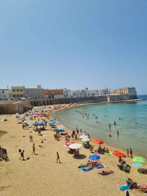 gallipoli Beach In Italy, In Italy, Italy