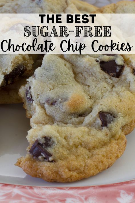 Sugar Free Chocolate Chip Cookies Recipe, Stevia Chocolate Chip Cookies, Low Sugar Chocolate Chip Cookies, Sugarfree Cookies, Sugar Free Cookies Recipes, Best Blueberry Pie Recipe, Best Candied Yams Recipe, Sugar Free Chocolate Chip Cookies, Low Carb Chocolate Chip Cookies