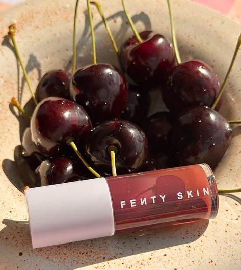 picnic with dragon fruit and black cherry? 🍒💖 >>> SWIPE TO SEE MORE JUICE 👀 @fentyskin Fenty Treatz Hydrating Strengthening Lip Oil in Black Cherry ✨ How do you feel about these juicy lip oils? Share your thoughts below! 🤔💭 🏷️ Fenty Skin, Fenty Treatz, hydrating lip oil, strengthening lip oil, black cherry, dragon fruit, glossy lips, lip care, summer lip oil. #FentySkin #FentyTreatz #BlackCherry #DragonFruit #LipOil #HydratingLipCare #GlossyLips Fenty Skin Cherry Lip Oil, Fenty Lip Oil, Hydrating Lip Oil, Fenty Skin, Lip Oils, Makeup Wishlist, Cherry Lips, Juicy Lips, Lip Hydration