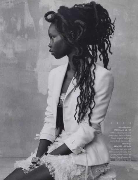 Liya Kebede, Dreadlock Styles, Hair Reference, Loc Styles, Black Is Beautiful, Beautiful Black Women, Black Beauty, Locs, Beautiful Hair