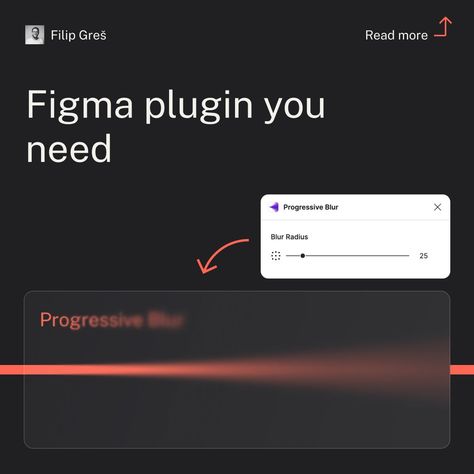 Filip Greš on LinkedIn: #figma #plugin #blur | 21 comments Figma Ux Design, Blur App, Figma Plugin, Figma Tutorial, Bruce Lee Art, Graphic Design Infographic, First Job, Tech Startups, Im Grateful