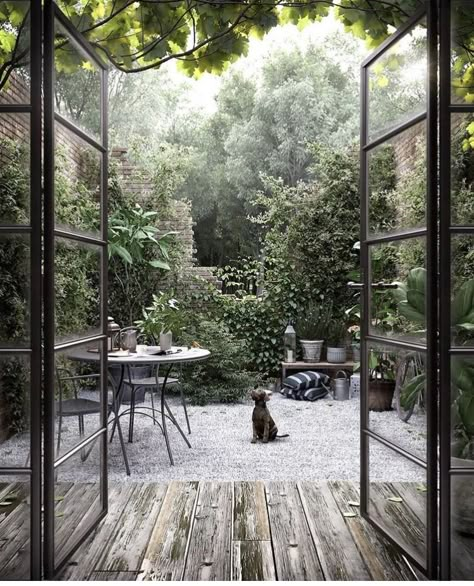 Patio Interior, Little Garden, Courtyard Garden, Back Garden, Outdoor Rooms, Garden Room, Dream Garden, Backyard Garden, Garden Inspiration