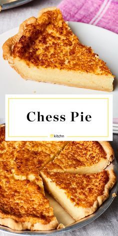 Buttermilk Chess Pie, Chess Pie Recipe, Chocolate Chip Pie, Dreamy Desserts, Chess Pie, Buttermilk Pie, Baking Projects, Cheese Pie, Country Recipes