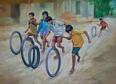 beautiful childhood in villages of india........ Punjab Culture, Tamil Culture, Village Scene Drawing, Punjabi Virsa, Childhood Memories Quotes, Childhood Photography, Memory Drawing, Childhood Memories Art, Memories Art