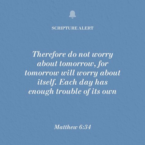 ✨ *‘Therefore do not worry about tomorrow, for tomorrow will worry about itself.’* – Matthew 6:34 ✨ A gentle reminder to embrace today with faith and trust🌿💛 #FaithOverFear #DailyScripture #ShalomStudioDesign Do Not Worry About Tomorrow, Do Not Worry, A Gentle Reminder, Matthew 6, Daily Scripture, Faith Over Fear, Don't Worry, Stuff To Do, No Worries