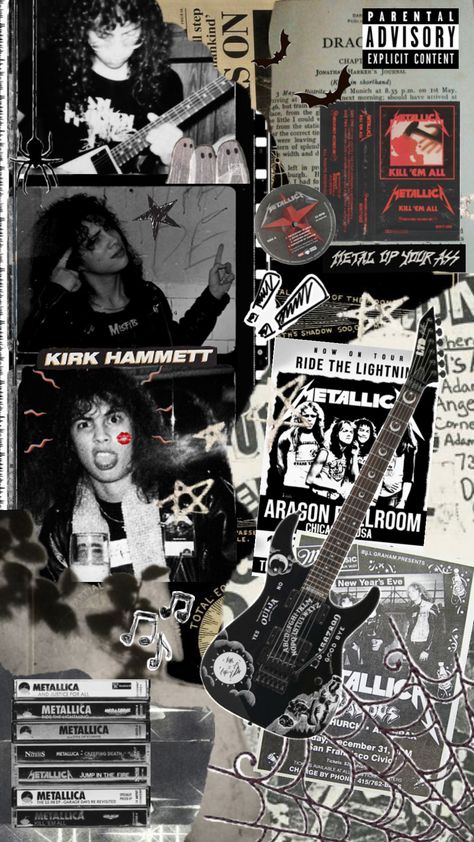 #kirkhammett #metallica #music #wallpaper #rock #metalmusic #metalhead Metalhead Aesthetic Wallpaper, Metallica Music, Metallica Band, Morning Music, Rock N Roll Art, Rock Aesthetic, Kirk Hammett, Vibe Song, Metal Stars